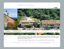 Tablet Screenshot of bastidedesgipieres.com